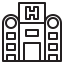 Hospital Building Icon