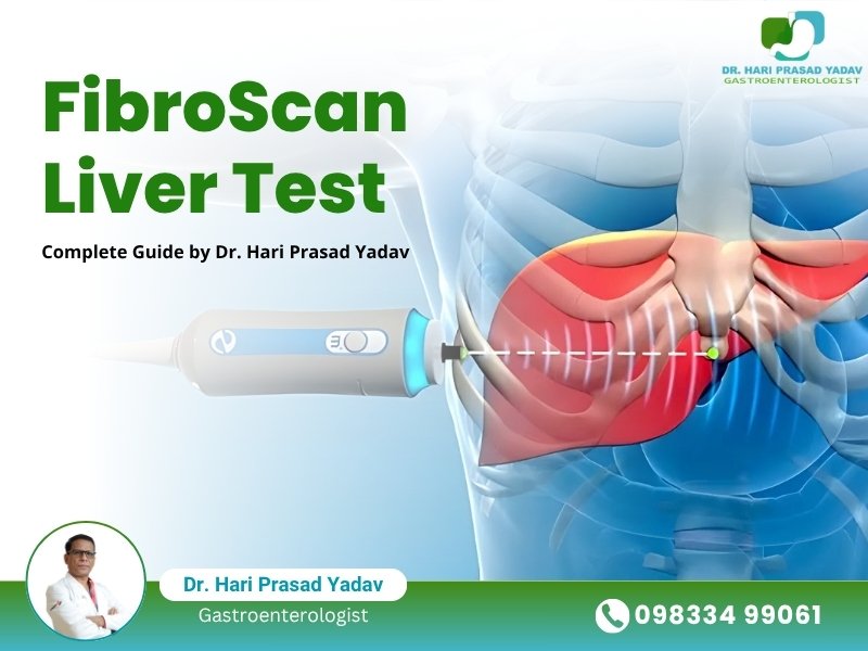 FibroScan liver test in Indore by Dr. Hari Prasad Yadav – quick, painless liver health check.